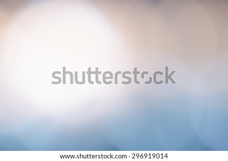 Abstract Light Bokeh Pale Blue and Old Rose Pastel Soft Color Blurred Background