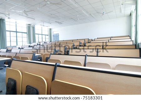 Blank Classroom