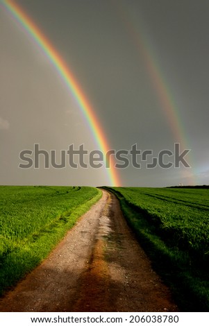 At the end of the rainbow