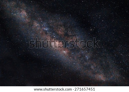 Milky Way center.