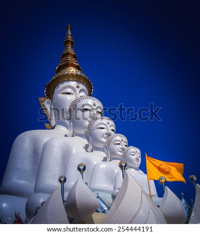 Biggest five image of Buddha