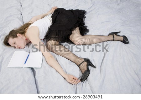 Girl lying on college enry essay