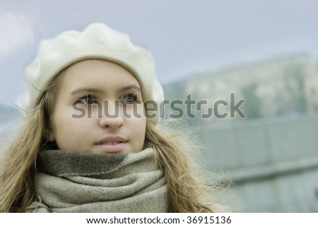 Girl With Beret