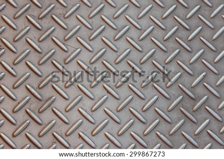 background of steel checker plate