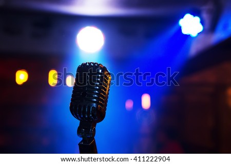 Retro microphone on stage retro microphone music retro microphone music retro microphone music retro microphone music retro microphone music retro microphone music retro microphone music retro music