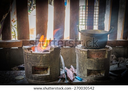Thai stove, Thai food, kitchen, cooking tool