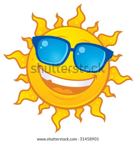 Stock Vector Images on Character Wearing Sunglasses  Great For Summer Designs    Stock Vector