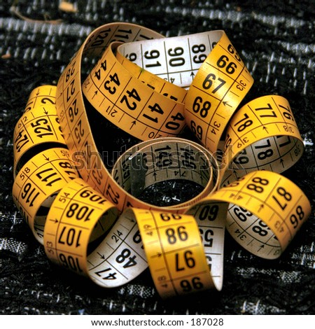 Measurement tape for diet