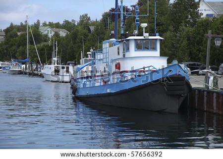 Tug Boat in Tobermory, Ontario