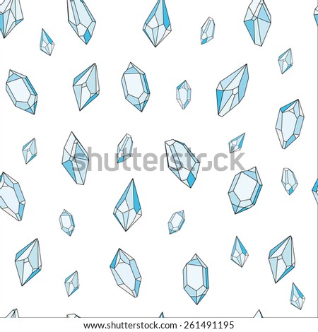 Crystals pattern