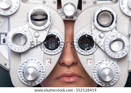 Optometry machine vision