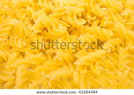 pack of delicious spaghetti isolated