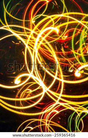 Speed of Light Photography (circle)