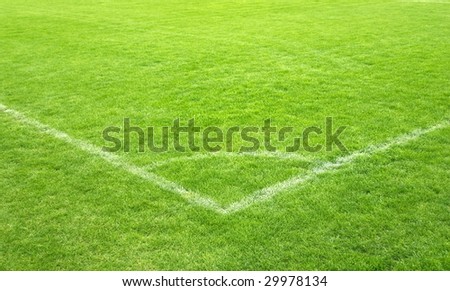 Soccer white lines