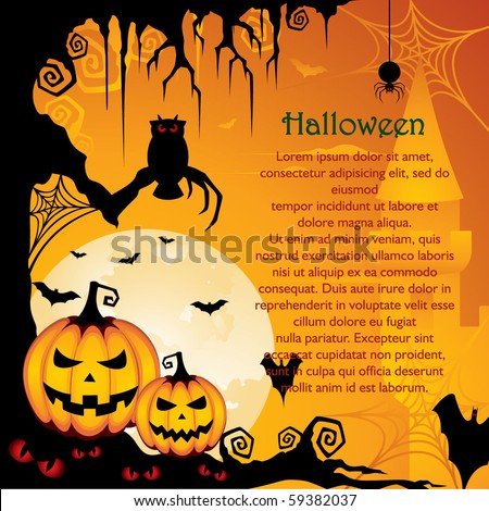 stock vector Halloween Background