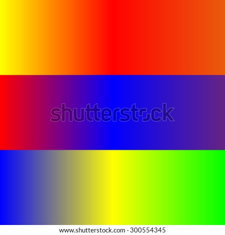 Color scheme of primary and secondary colors shown with linear gradient.