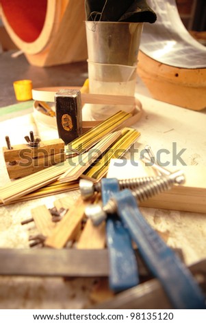 The carpenter old workshop