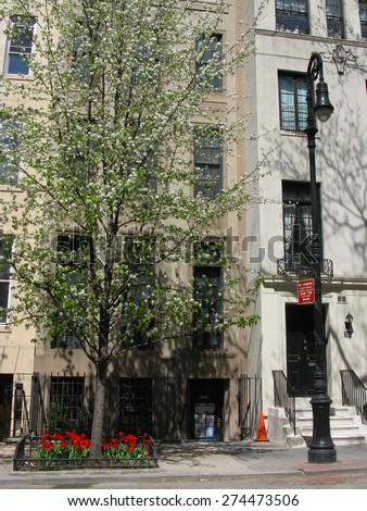 Townhouses on the Upper East Side of Manhattan, New York City
