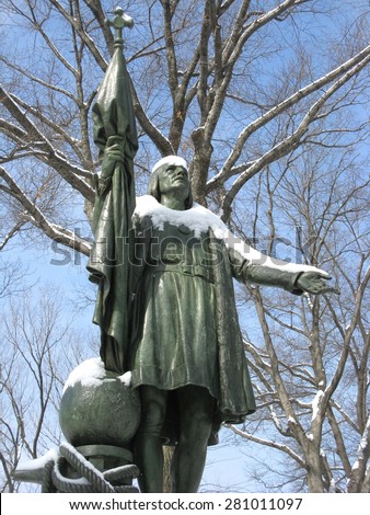 Statue of Christopher Columbus, Central Park, New York City