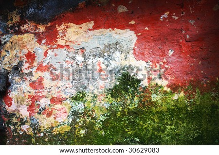 old colorful concrete wall vintage texture background