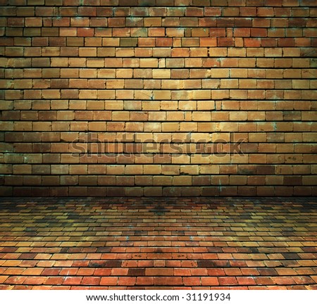 brick house clipart. stock photo : rick house