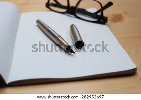 writing on paper