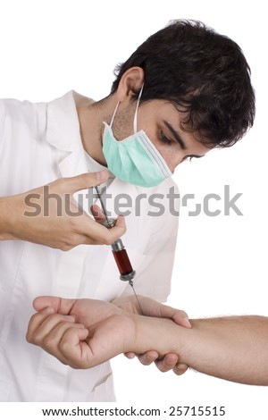 Nurse Drawing Blood