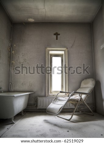 A creepy room, waiting for someone to step in and say their last prairs