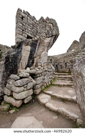 Ancient ruins in Machu Picchu Village