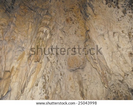 Cave ceiling and walls texture
