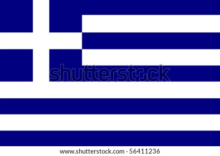 stock photo : greece flag