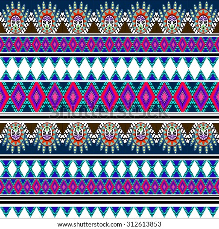 Tribal art boho seamless pattern Ethnic geometric print Colorful repeating background texture Fabric cloth design wallpaper Tribal art boho seamless pattern Ethnic geometric print Colorful repeating background texture Fabric cloth design wallpaper