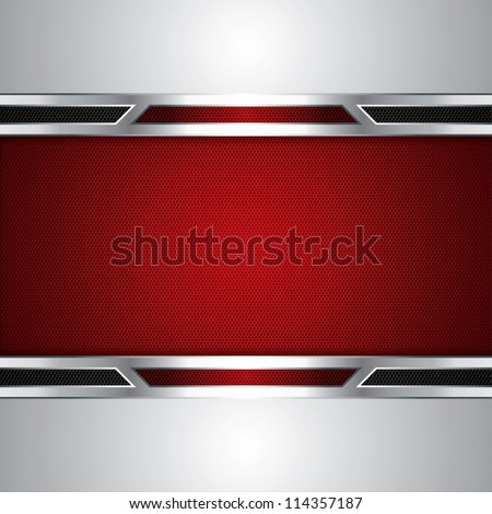 Abstract background metallic red brochure vector Abstract background metallic red brochure vector