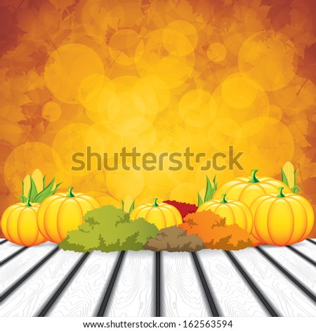 Thanksgiving background.Holiday vector