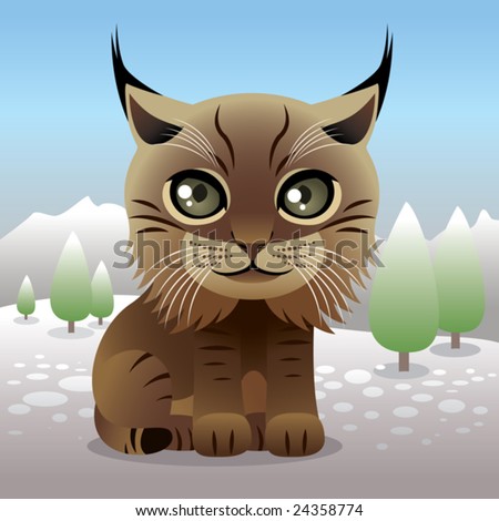Baby Animal collection: Lynx\\
\\
More baby animals in my portfolio.
