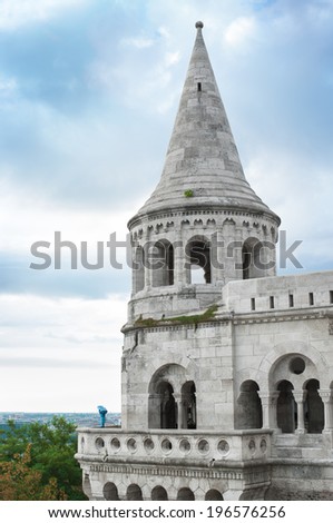 Fisherman\'s Bastion in Budapest, Hungary.