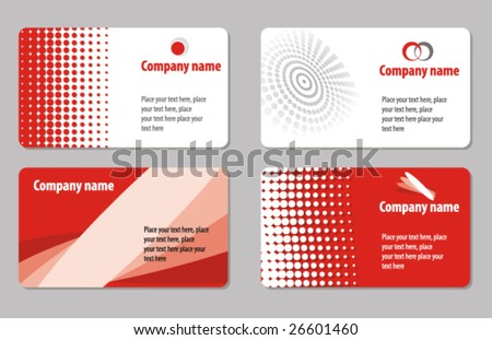 Business Cards Templates on Business Cards Templates Stock Vector 26601460   Shutterstock