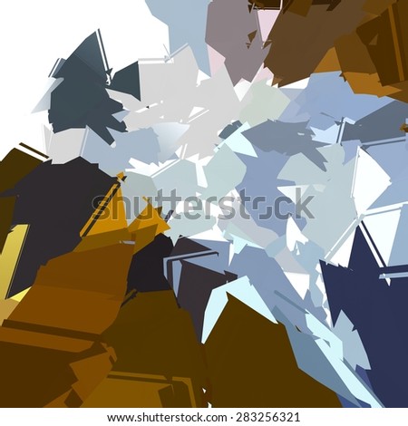 Low polygon Abstract colorful Pattern Background