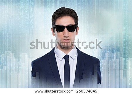 business portrait of a financial worker