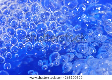 Chaotic water bubbles texture