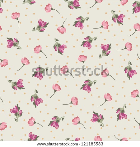 tiny roses seamless background tiny roses seamless background