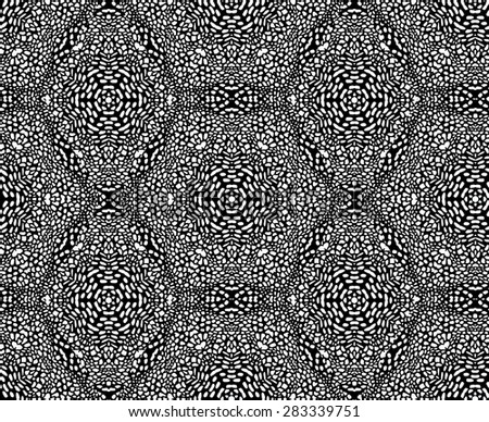 kaleidoscope animal spots ~ seamless background