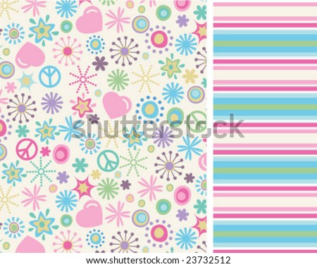 stock vector : Peace and Love peace and love logo. stock vector : Peace and Love