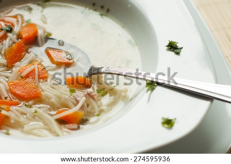 wedding noodle soup