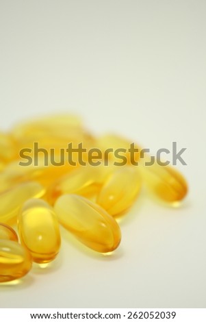 Fish Oil omega 3 soft gel capsules