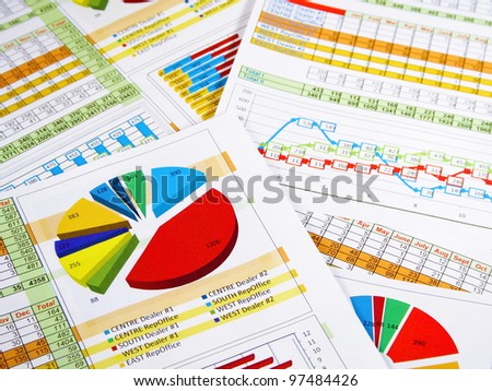 Printed Annual Report in Charts and Diagrams