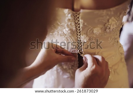 wedding dress Como, Italy