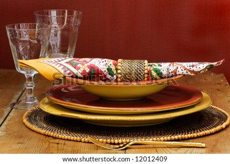 French Country Place Setting