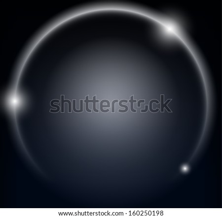 Eclipse abstract vector