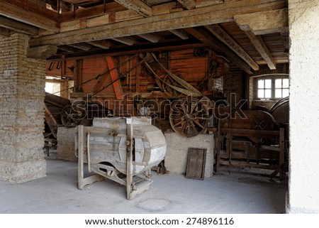 Work in the ancient mill